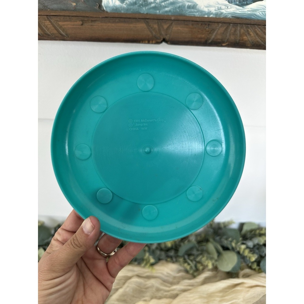 1991 McDonalds Michael Jordan Fitness Fun Flying Disk 6" Collector Frisbee Toy - Picture 5 of 8